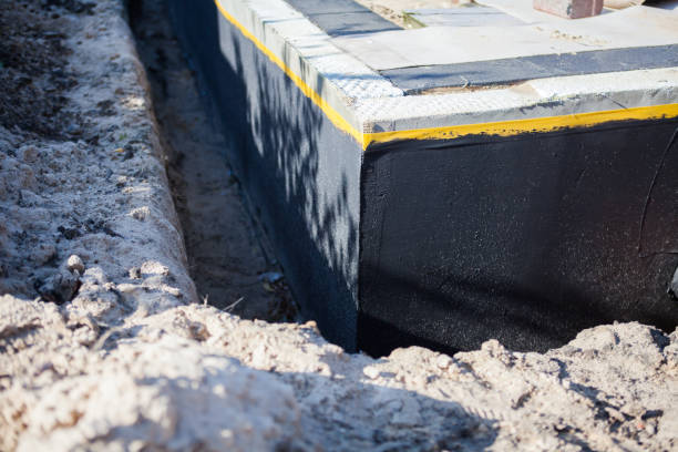 Professional Waterproofing technician working in Hiram, GA
